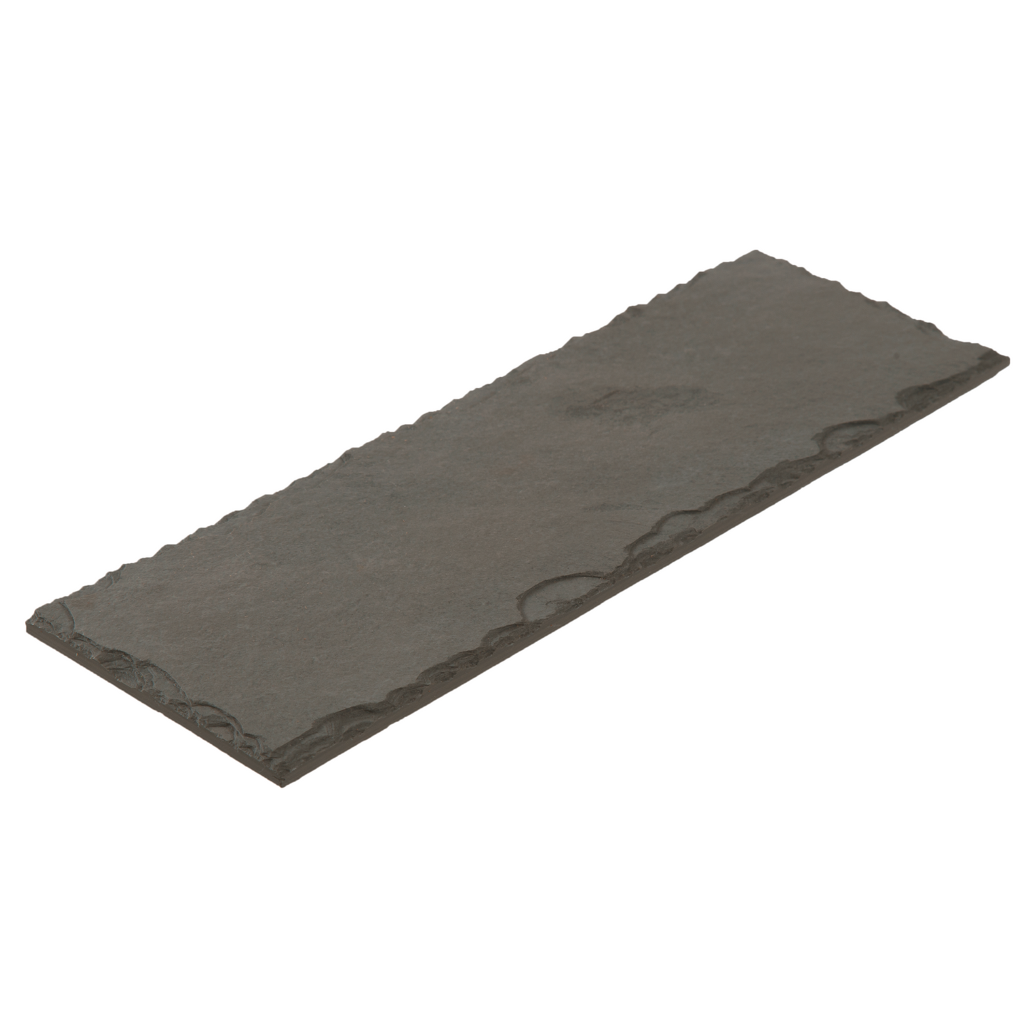 RECTANGULAR PLATE - SLATE - GRAY COLOR