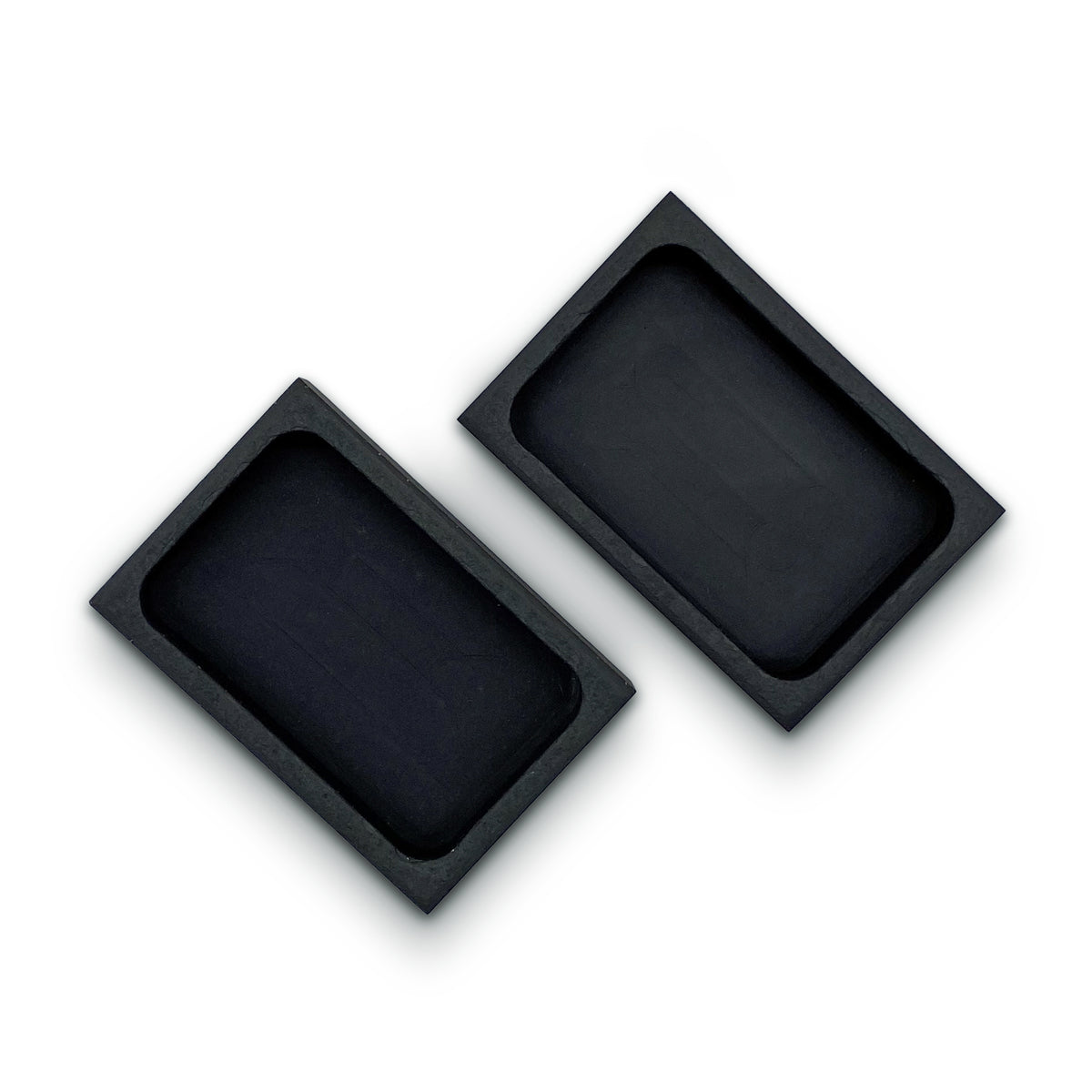 SAUCE BOAT - SLATE - GRAPHITE COLOR - KIT WITH 2 UNITS