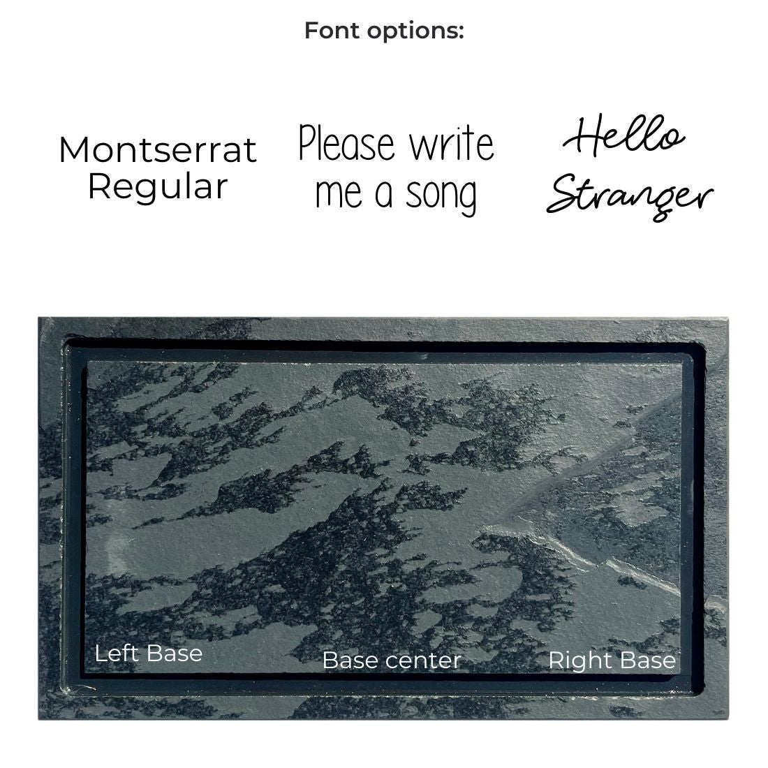 RECTANGULAR BOARD WITH 10MM GROOVE - SLATE - GRAPHITE COLOR