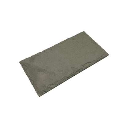 RECTANGULAR PLATE - SLATE - GREY COLOR