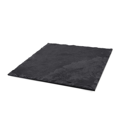 SQUARE PLATE - SLATE - GRAPHITE COLOR