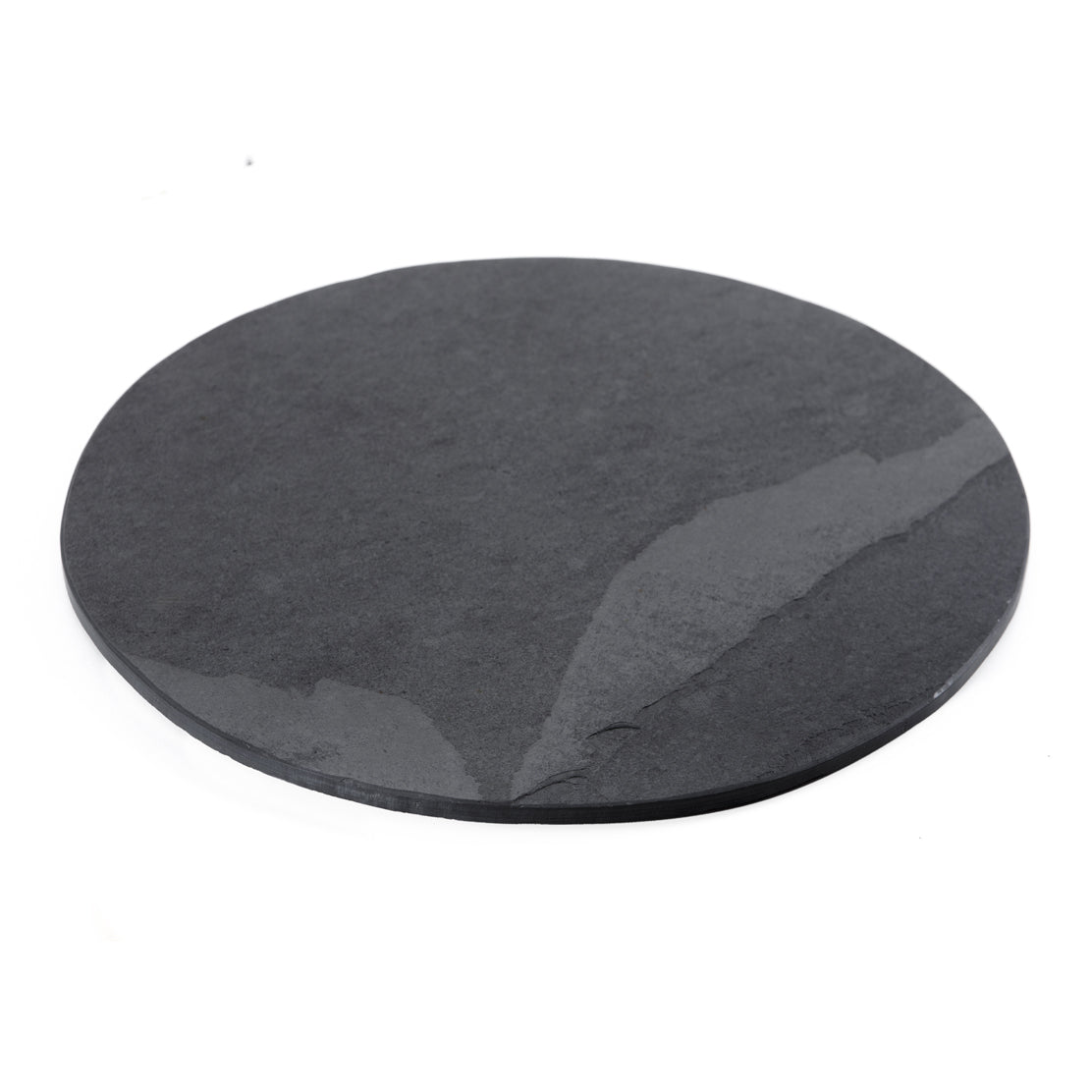 ROUND PLATE - SLATE - GRAPHITE COLOR