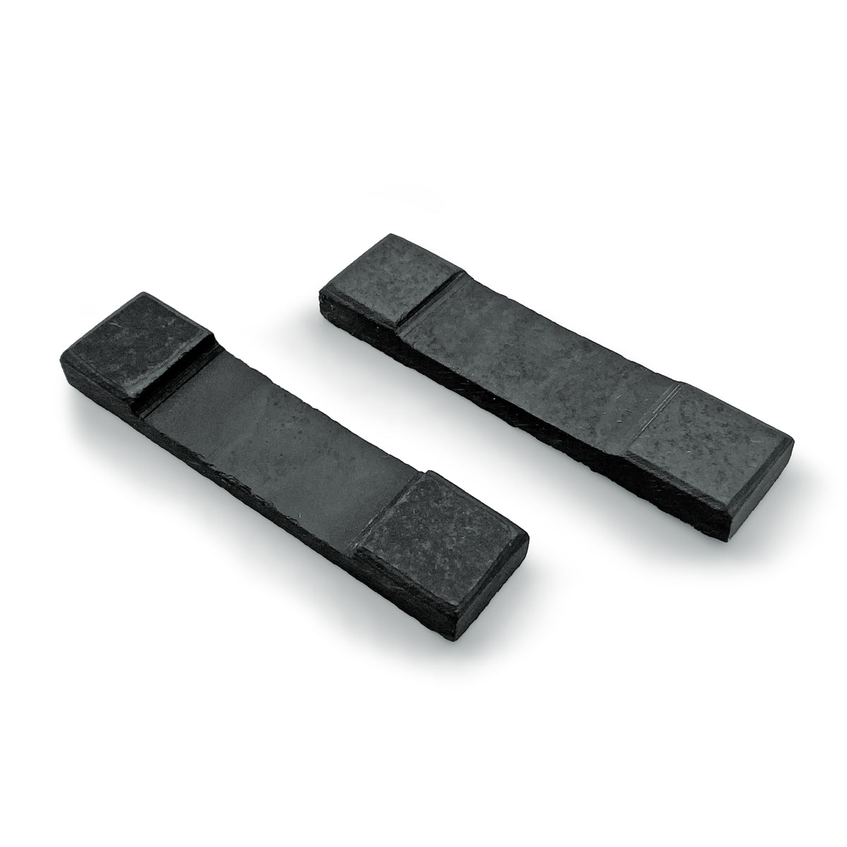 CHOPSTICK HOLDER WITH RECESS - SLATE - GRAPHITE COLOR - KIT WITH 2 UNITS