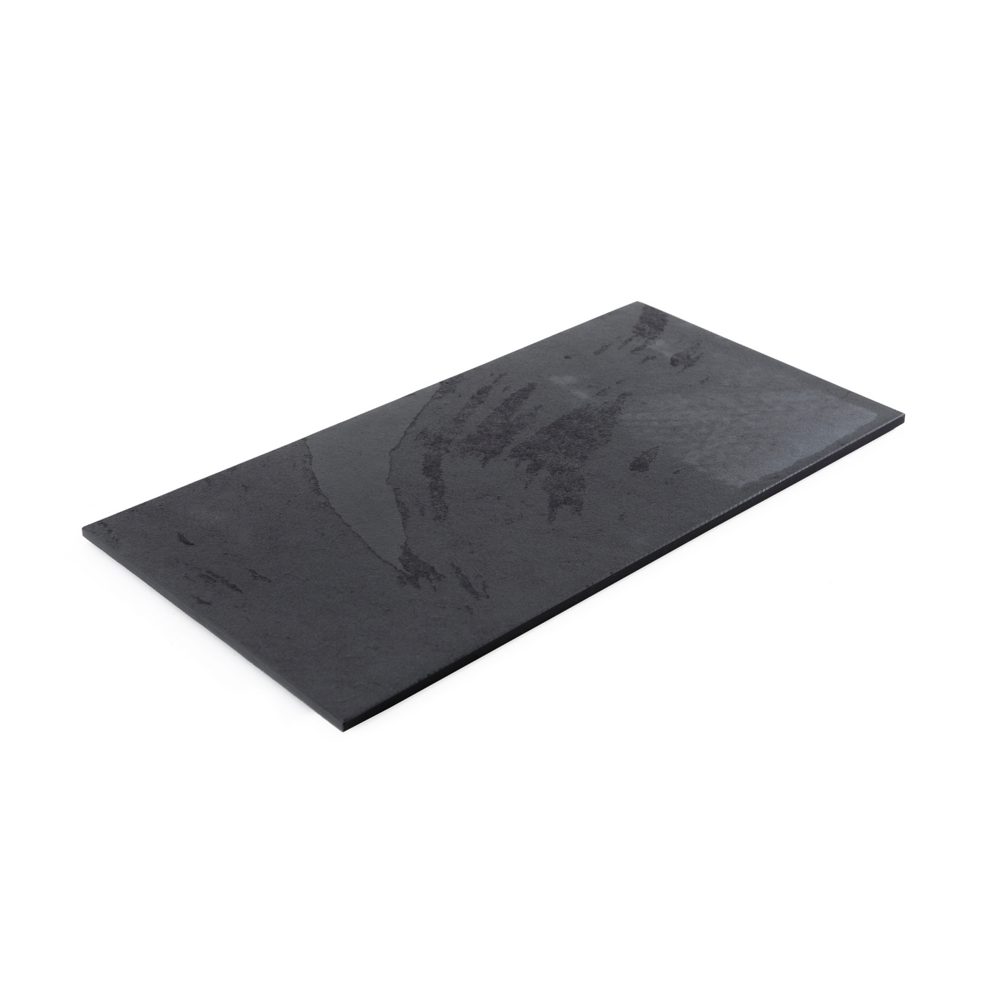 RECTANGULAR PLATE - SLATE - GRAPHITE COLOR