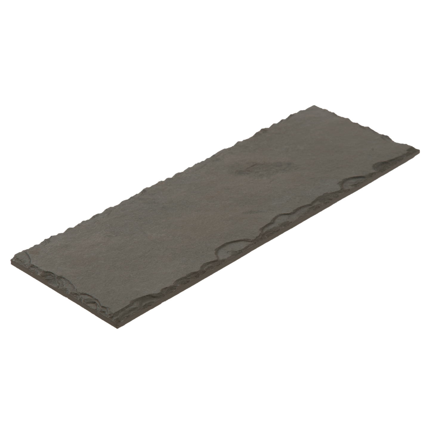 RECTANGULAR PLATE - SLATE - GREY COLOR