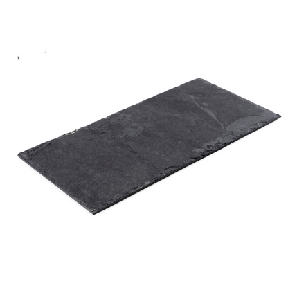 RECTANGULAR PLATE - SLATE - GRAPHITE COLOR