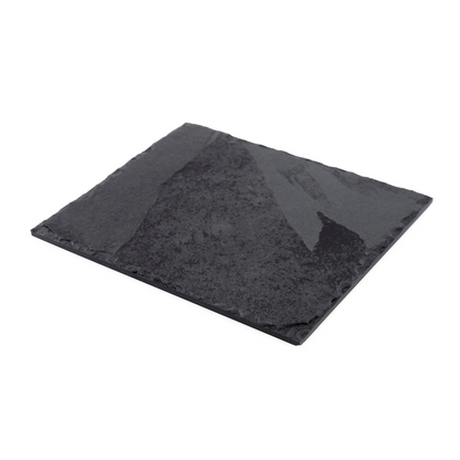 RECTANGULAR PLATE - SLATE - GRAPHITE COLOR